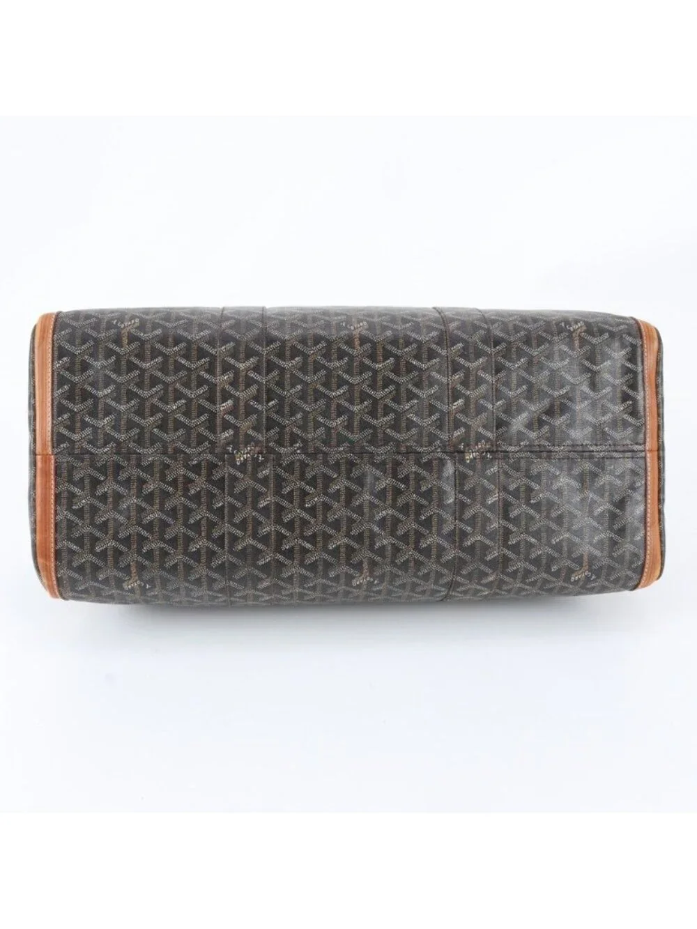 Goyard Croisjour 45 Leather Boston Bag Tote Carrie
